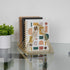 Martha Stewart Ryder Gold Mesh Metal 9 Slot Triangle Magazine File Holder, Desktop Organizer