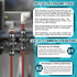 Boltigen 5Pack Pneumatic Push to Connect Ball Valve, 1/4”ODx 1/4“OD Quick Connect Air Control Fittings