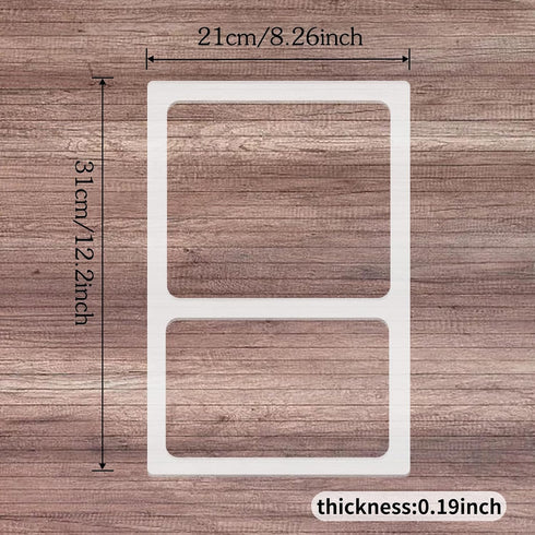 5mm 4) Valet Tray Router Templates, Thick Acrylic Templates for Woodworking, DIY Router Inlay Template for Painting