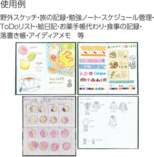 Kokuyo Surveying Field Book Sketch Book Set - 40 Sheets, 10 Books, Cell -Y3