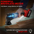 18V 6 8,500-21,000 23PCS Oscillating Multi Tools for Milwaukee Battery, Cordless Multitool with Variable Speed RPM