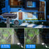 Toodour Solar Spot Lights Outdoor, 2 Pack Solar Lights Outdoor with 2 Modes, Waterproof Solar Powered Flood Lights Landscape Lighting for Yard Garden Home Pathway Walkway Outdoor Decor - Cool White by Toodour