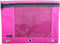 Filexec Products Soft Touch Pencil Pouch, Hot Pink (18272)