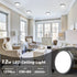 1PACK Flush Mount LED Ceiling Light Fixture, 6.5 Inch 12Watt, Dimmable & 3 Color Selectable, Low Profile Ceiling Lamp