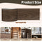 2.4 inch 50ft Wood Grain Repair Tape, X Self Adhesive Dark Walnut Grain Repair Patch for Tables, Chairs, Baseboards