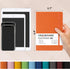 Ruled Notebook/Journal - Classic Lined Journal/Notebook, Hardcover with Thick Paper, 5.7" x 8.4", Banded + Pen Holder +Inner Pocket - Orange