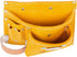 LAUTUS Suede Tool Bag with Adjustable Poly Web Belt - 5 Pockets for Hammer and Tape Measure Holder