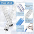 10ml/cc Plastic Syringe - Individually Sealed Measuring Syringe for Scientific Labs & Pet Feeding