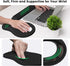 MEKASS Ergonomic Mouse Pad and Keyboard Wrist Rest Set, Super Soft Memory Foam Desk Support for Computer, Black