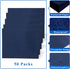 Zzrywuty 50 Packs Two Pocket File Folders, Letter Size, Textured Paper, Holds 100 Plus Sheets for School, Office