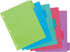 Avery Big Tab Write & Erase Dividers, 5 Multicolor Tabs - 1 Set (23180)