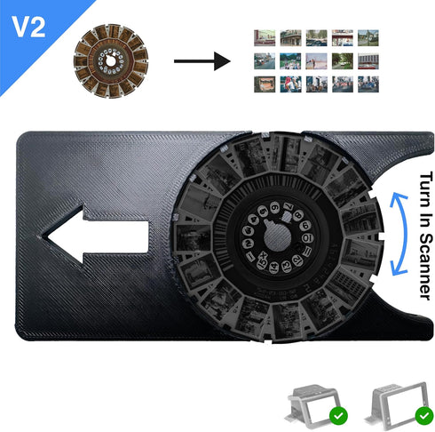 Generic COLEBRI Disc Film Adapter for Scanners Digitize Vintage Disk Film with Ease