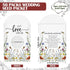 Fumete 50 Pcs Let Love Grow Seed Packets Wedding Favor for Guests Bulk Seed Envelope Kraft Bag with Window Flower Resealable Seed Storage Packets for Wedding Party Favors Bridal Shower No Seed by Fumete