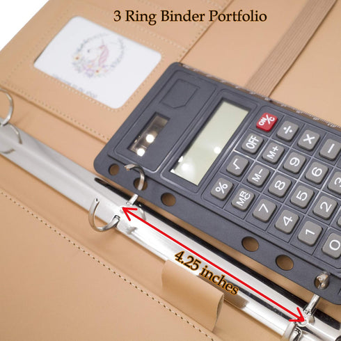 Ring Binders Calculator for Portfolio Binder, 3 Ring Binder, 6 Ring Binder, 1 Inch Binder