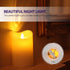Novelty Place Flickering LED Candles - Lifelike Swinging Flame Battery Powered Realistic Flameless Candle