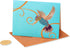 Papyrus Blank Cards with Envelopes, Hummingbirds (2-Count)