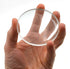 EISCO Double Concave Lens, 300mm Focal Length - 3" (75mm) Diameter - Spherical, Optically Worked Glass Lens - Ground