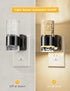 Light,Dimmable 2 Pack 0-100 3000K L LOHAS LED Night Night Lights Plug into Wall, Acrylic Nightlights with LM Adjustable