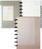 Yoment Discbound Notebook, Customizable Spiral Journal, 5 Subject Notebook with Removable Pages, 120 Wide Ruled Disc