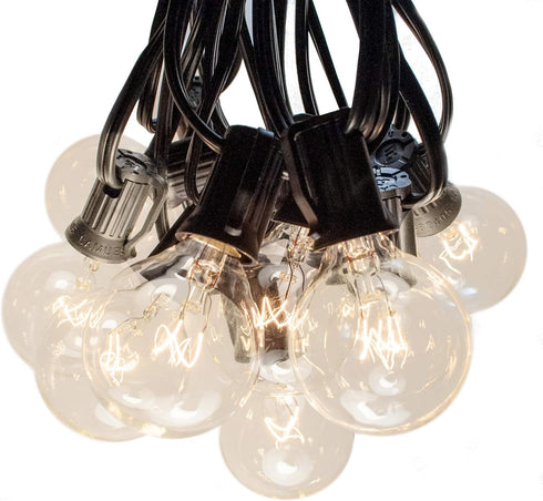 Hometown Evolution, Inc. 10 G40 Globe String Lights with Clear Bulbs and