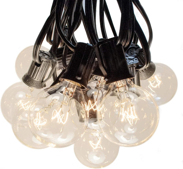 Hometown Evolution, Inc. 10 G40 Globe String Lights with Clear Bulbs and