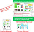 EUDAX Labs Junior Science Magnet Set for Education Science Experiment Tools Including Bar/Ring/Horseshoe/Compass Magnets