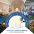 E26 Bulbs 10W 900lm 3-in-1 3500mAh 60W Bulbs 2 Pack Rechargeable Light with Remote, Battery Operated Emergency