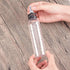 BENECREAT 12 Pack 110ml Transparent Plastic Dispensing Bottles with Twist Cap for Liquids, Inks, Oils, Crafts