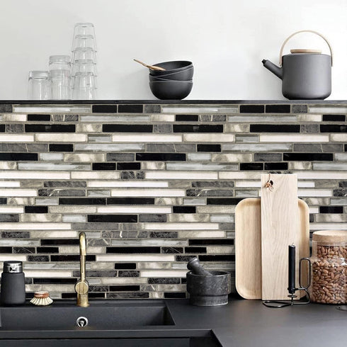 Livebor Peel and Stick Wallpaper, Kitchen Backsplash Wallpaper 17.7"x118.1", Waterproof Contact Paper