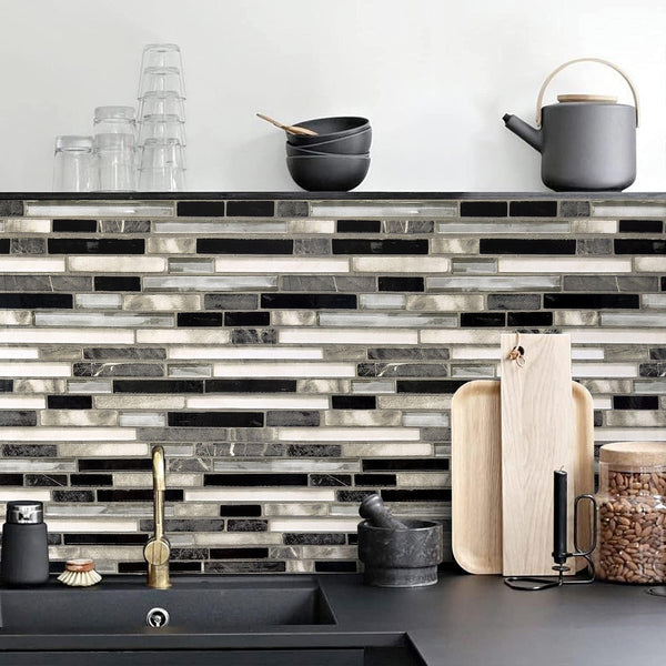 Livebor Peel and Stick Wallpaper, Kitchen Backsplash Wallpaper 17.7"x118.1", Waterproof Contact Paper
