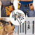 21Pcs 1/4 105 1/4 Bit Holder Cool Gadgets, Windspeed Quick Release Bit Holder Keychain for Impact Driver with Degree