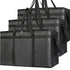 Bodaon 3-Pack Insulated Food Delivery Bag, XXXL Pizza Cooler Bags, Rideshare Delivery