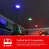Bulb, BR30, 65W 2700K 6500K, Dimmable, 2.4GHz 2 Pack, 51452 UltraPro Wi-Fi LED Smart Light Equivalent, RGB, Color