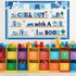 Set Winter Bookshelf Classroom Bulletin Board Decorations Reading Theme Classroom Decoration Snowflake Cutouts Chill