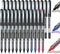 Shuttle Art 25 Pack RollerBall Pens (21 Black 2 Blue 2 Red) Fine Point 0.5mm Liquid Ink for Writing Journaling