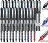 Shuttle Art 25 Pack RollerBall Pens (21 Black 2 Blue 2 Red) Fine Point 0.5mm Liquid Ink for Writing Journaling