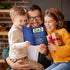 BETHEGIFT Dad Card for Fathers Day - Fathers Day Card - Thank You Card for Dad - Dad Birthday Card from Daughter, Son