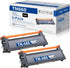 TN660 Toner Cartridge High Yield for Brother TN 660 TN630 for HL-L2300D HL-L2380DW (TN6602PK)