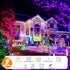 LitHome 33Ft 100 35 9 4th LED Color Changing Christmas String Lights, Colors Modes Red White and Blue Lights Outdoor