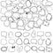 White Dialog Box Paper Stickers, OIIKI 90PCS Small Talking Box Stickers to