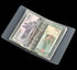 Ettonsun Thickened 100 Pocket Dollar Bill Holders for Collectors, Small Size Currency Storage Album Holder for Travel