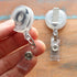 Bulk 25 Pack - Premium Retractable ID & Key-Card Badge Reels with Secure Metal Belt Clip
