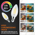 E14 Bulb 4W (40W 2700K 450lm, Non-Dimmable C35/B10 6 Packs BlueStars European Base LED Equivalent), Warm White Torpedo