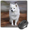 Mouse Pad, American Eskimo Toy Dog 8 x 8 x 0.25 Inches 3dRose LLC (mp_4178_1)