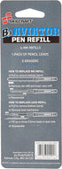 SKILCRAFT 7510-01-565-0621 5 Piece B3 Aviator Pen Refill Kit