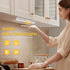 60 Indoor,2000 Closet 3 Dimmable,Under Counter Kitchen,Stairways(2 Pack,12inch) LED Under Cabinet Lighting Wireless