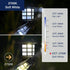 FLSNT Dusk to Dawn Outdoor Sensor ST19 LED Light Bulb, 7W (60W Equivalent), 800LM, Vintage Filament, 2 Pack