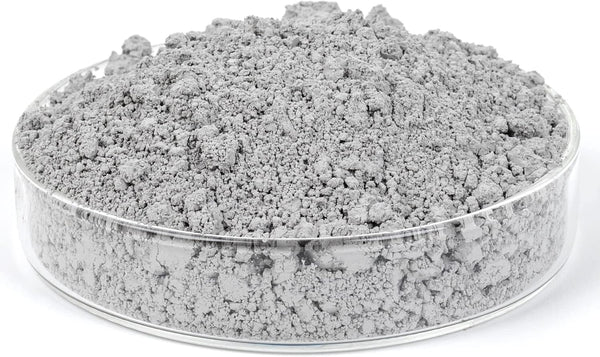 Concrete Paint: Grey Iron Oxide Powder, 8 oz Pigment for Cement, Mortar, Grout, Tile, and Walls