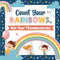 Decorably 54 Pcs Boho Bulletin Board Decorations with Borders - Rainbow Classroom Decor, Boho Rainbow Bulletin Board