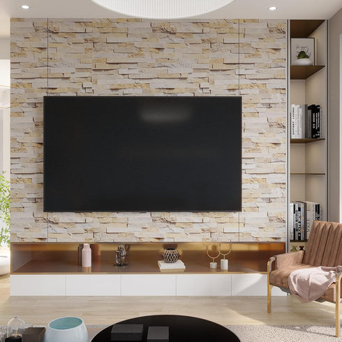 15.7''x354'' 3D VEELIKE Slate Brick Wallpaper Peel and Stick Vintage Faux Brick Contact Paper for Dollhouse Fireplace